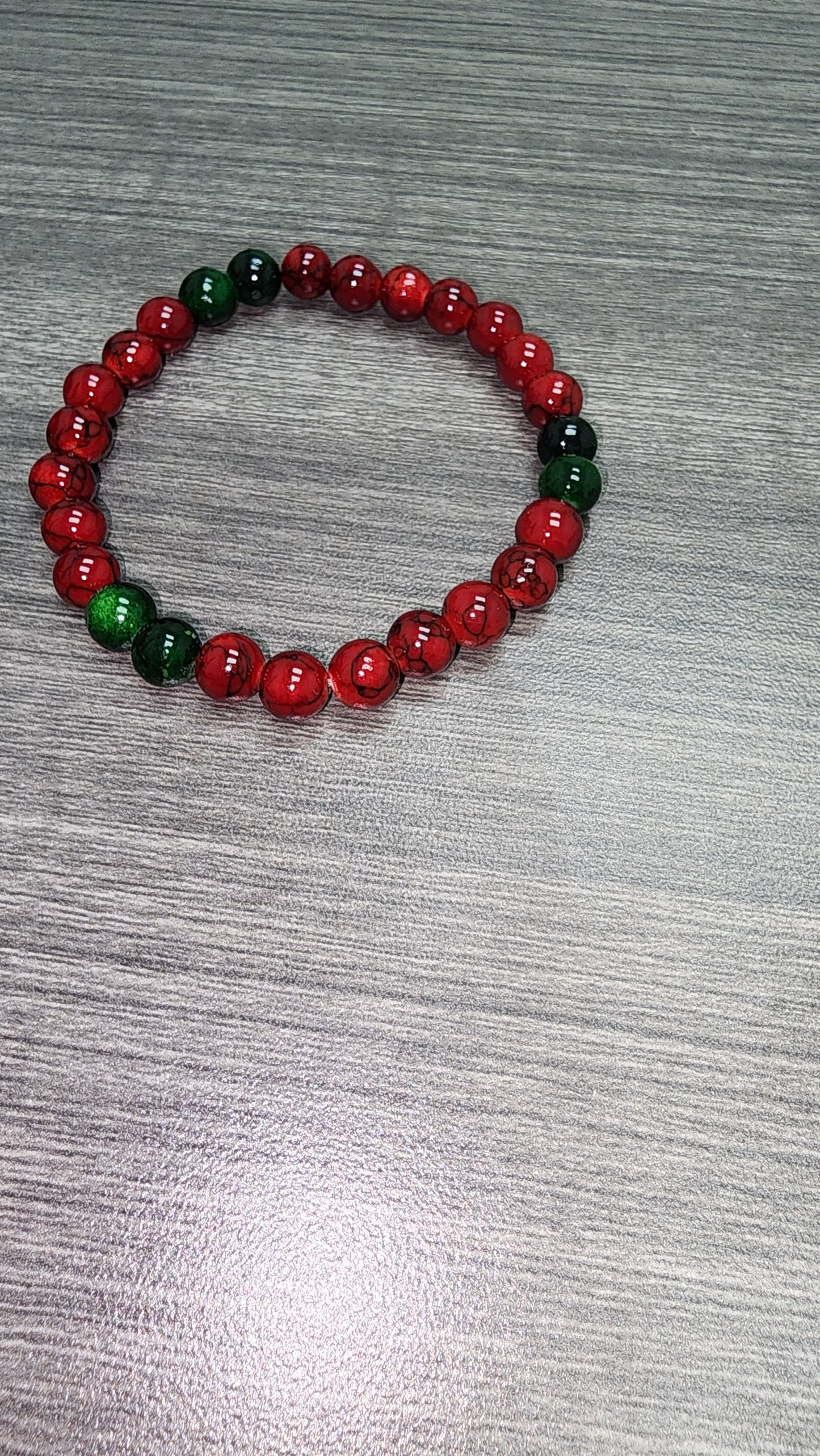 Forest Green & Maroon Dunk Low Matching Bracelet