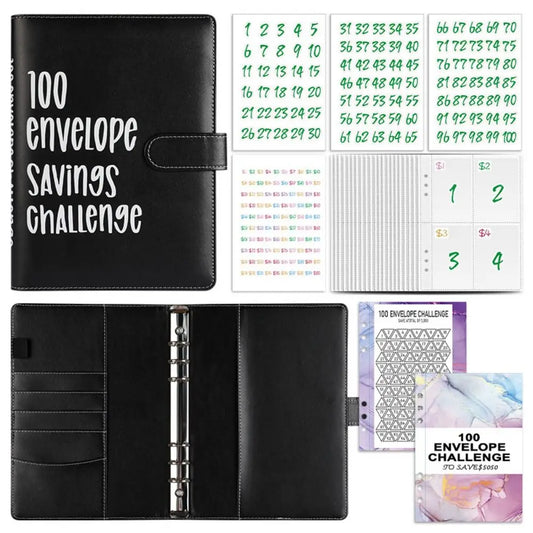 💕💕Pre-Order 💕💕100 Envelopes Money Saving Challenge Binder