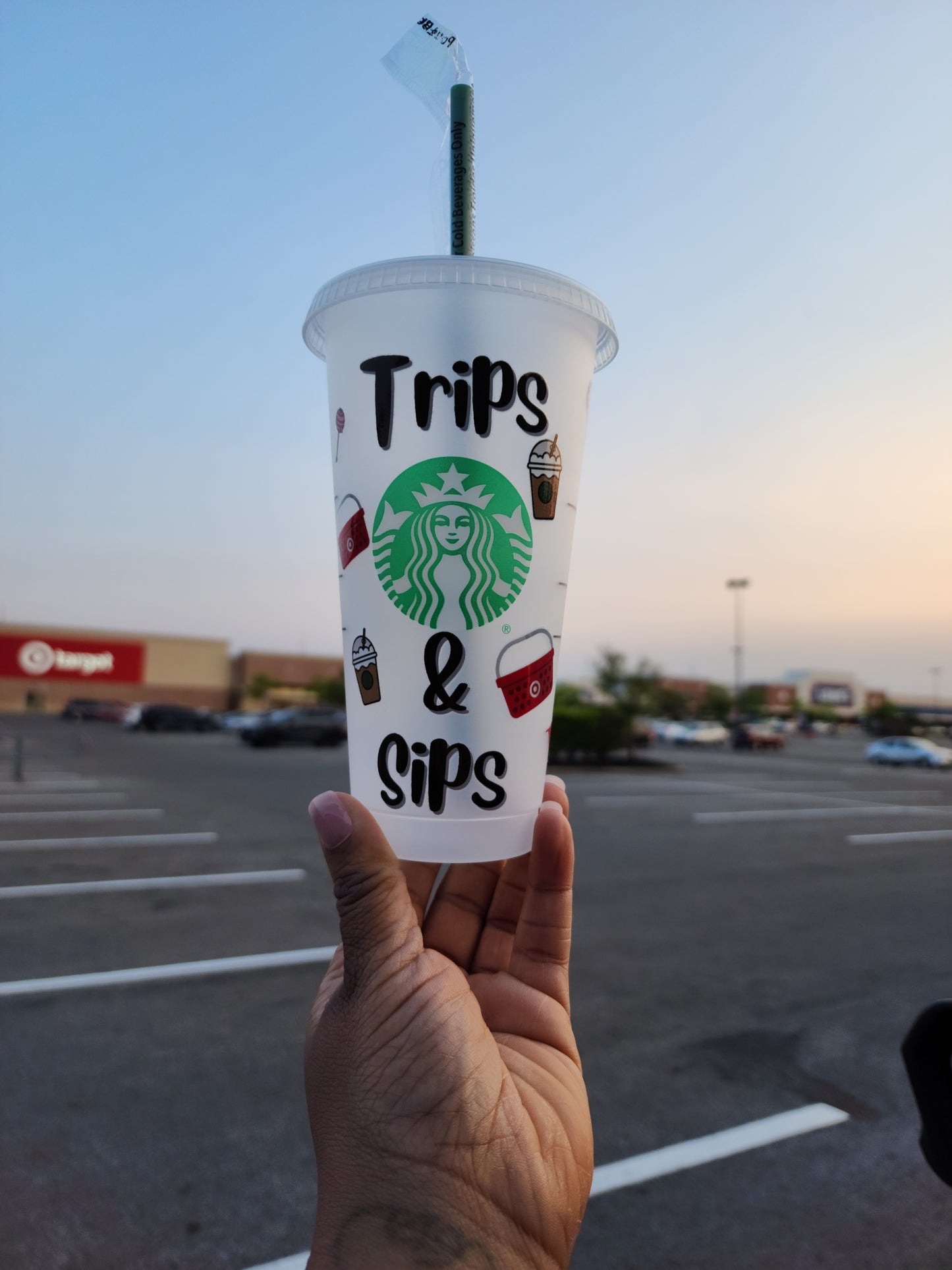 Trips & Sips Starbucks Tumbler