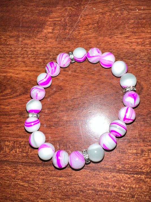 Purple Swirl Bracelet