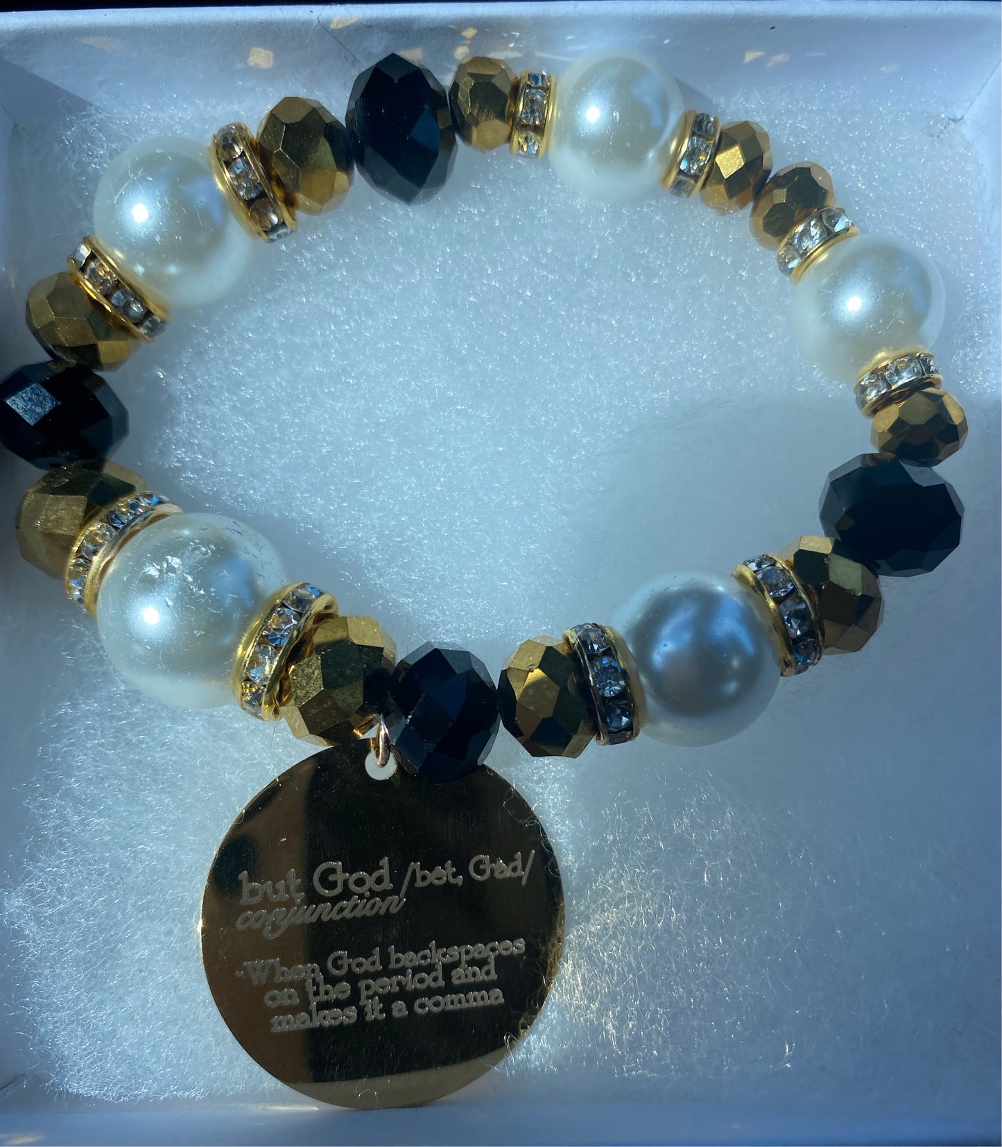 “But God” Charm Bracelet