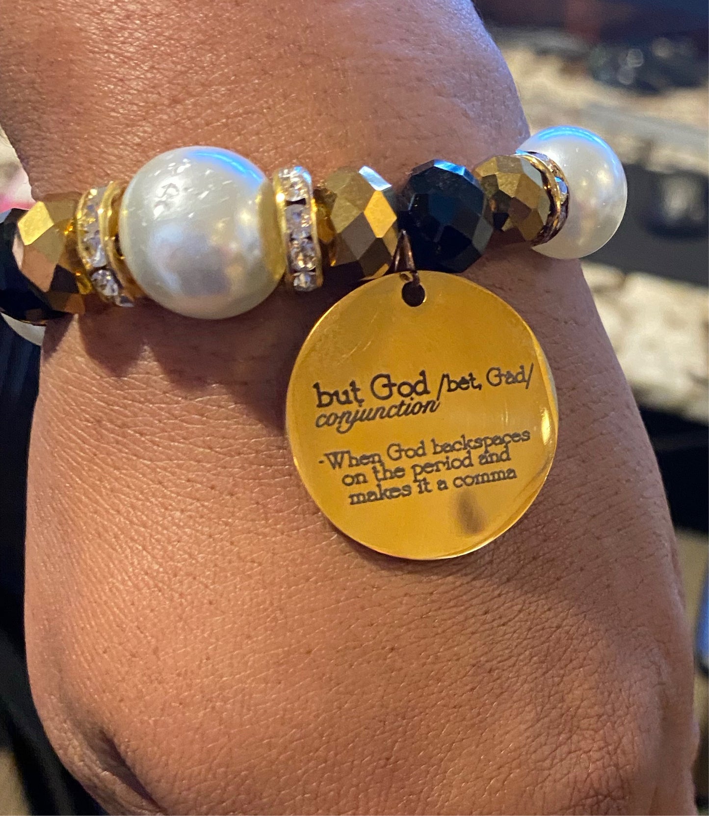 “But God” Charm Bracelet