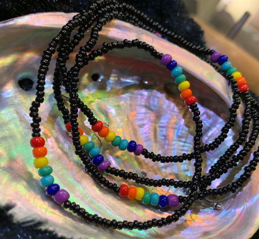 Seven Chakra Waist Beads